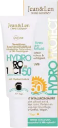 Jean&Len Sonnenfluid Gesicht sensitiv, hydro protect, LSF 50