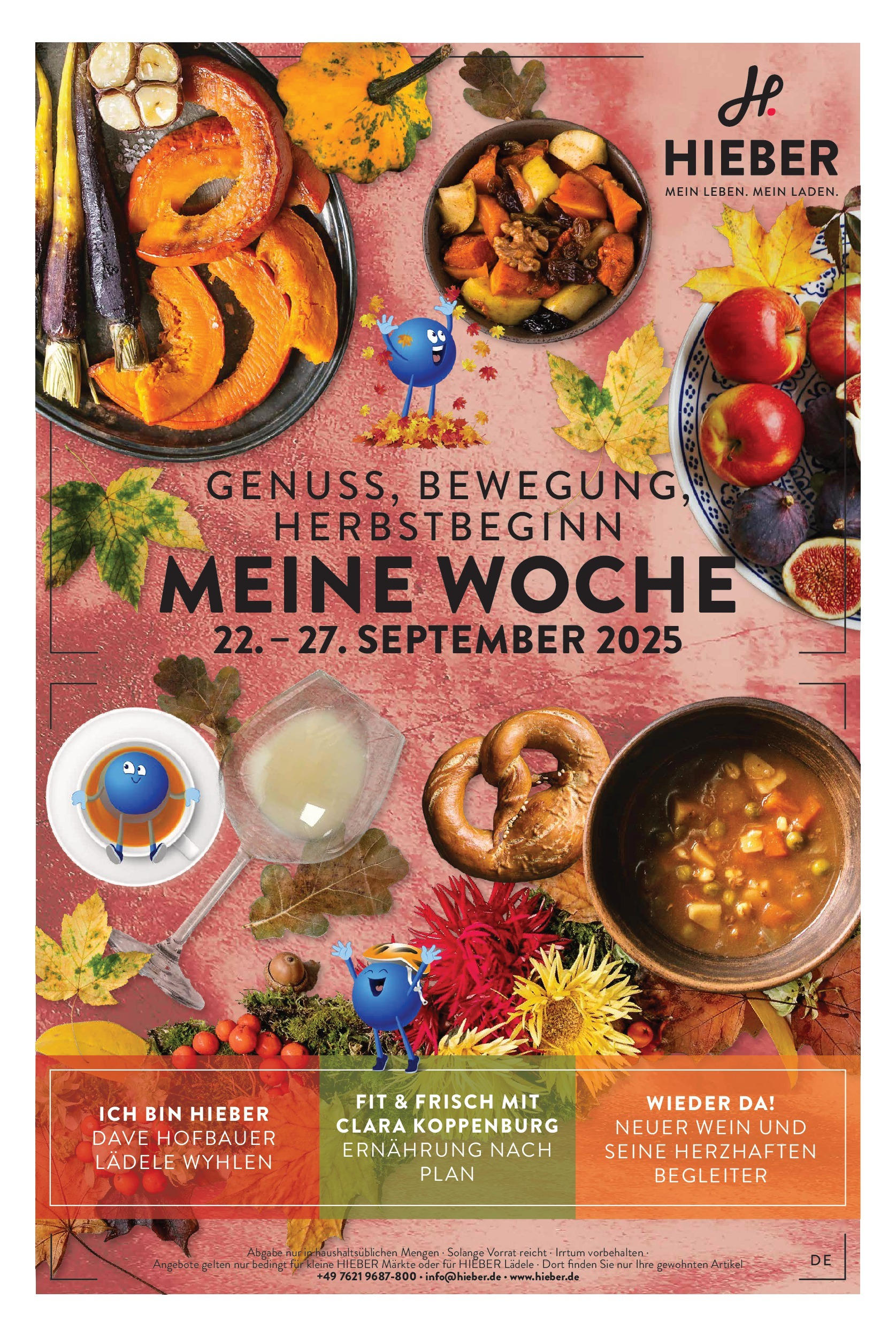 Entdecke - Hieber's Frischecenter: Meine Woche (ab 21.09.2025) zum Blättern | Seite: 1 | Produkte: Wein