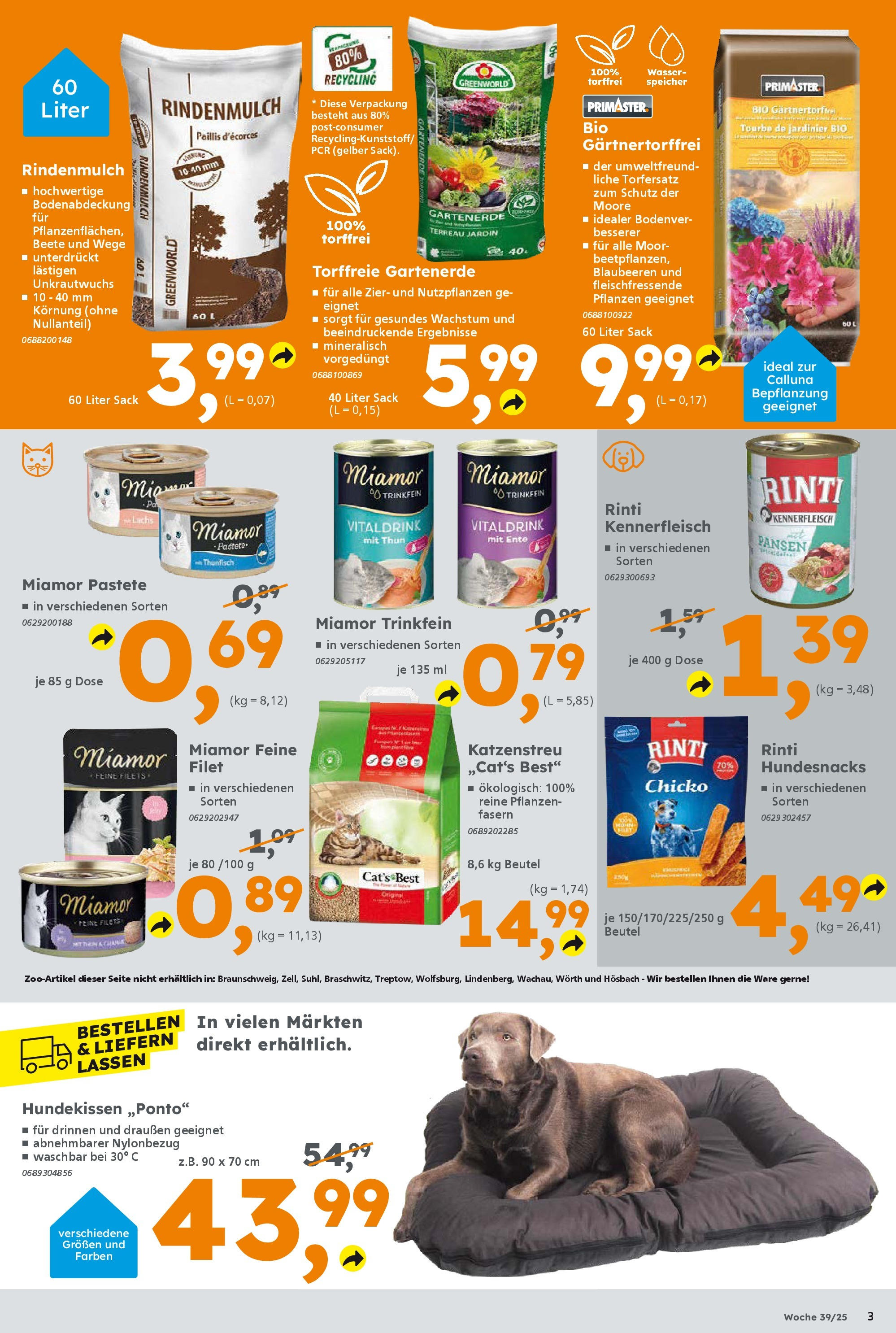 Globus Baumarkt prospekt Kornwestheim (ab 21.09.2025) zum Blättern | Seite: 3 | Produkte: Rindenmulch, Lachs, Wasser, Blaubeeren Globus Baumarkt prospekt Kornwestheim (ab 21.09.2025) zum Blättern | Seite: 3 | Produkte: Rindenmulch, Lachs, Wasser, Blaubeeren