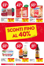 Sconti fino al 40%