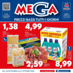 Supermercati Mega Prezzi bassi tutti i giorni - al 01.10.2025