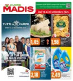 Madis Dal 18 al 30 settembre 2025 - al 30.09.2025