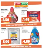 Stop e Shop OFFERTE DAL 18 SETTEMBRE ALL’ 1 OTTOBRE 2025 - al 01.10.2025