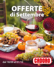 Offerte di Settembre