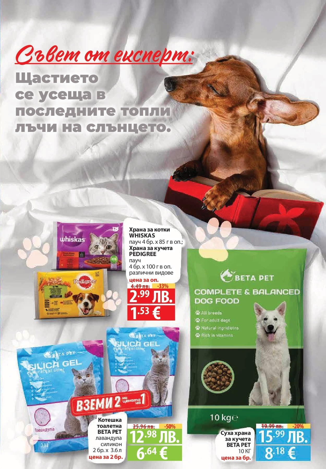Нова Фантастико - Свежест във Фантастико с валидност до 14.09.2025 от 17.09.2025 | Страница: 29 | Продукти: Храна за котки, Храна за кучета, Тоалетна