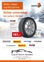 Cartech GmbH Sicher unterwegs bei jedem Wetter - bis 03.10.2025
