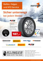 Klinger Reifen & KFZ-Teile GmbH Sicher unterwegs bei jedem Wetter - bis 10.10.2025