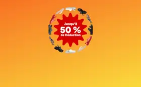 Jusqu'à -50% de réduction