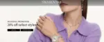 Swarovski 20% off select styles – do 01.10.2025