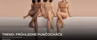 PRŮHLEDNÉ PUNČOCHÁČE 3+1