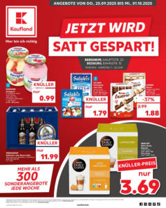 Kaufland prospekt Bergheim	 ab 25.09.2025 gültig