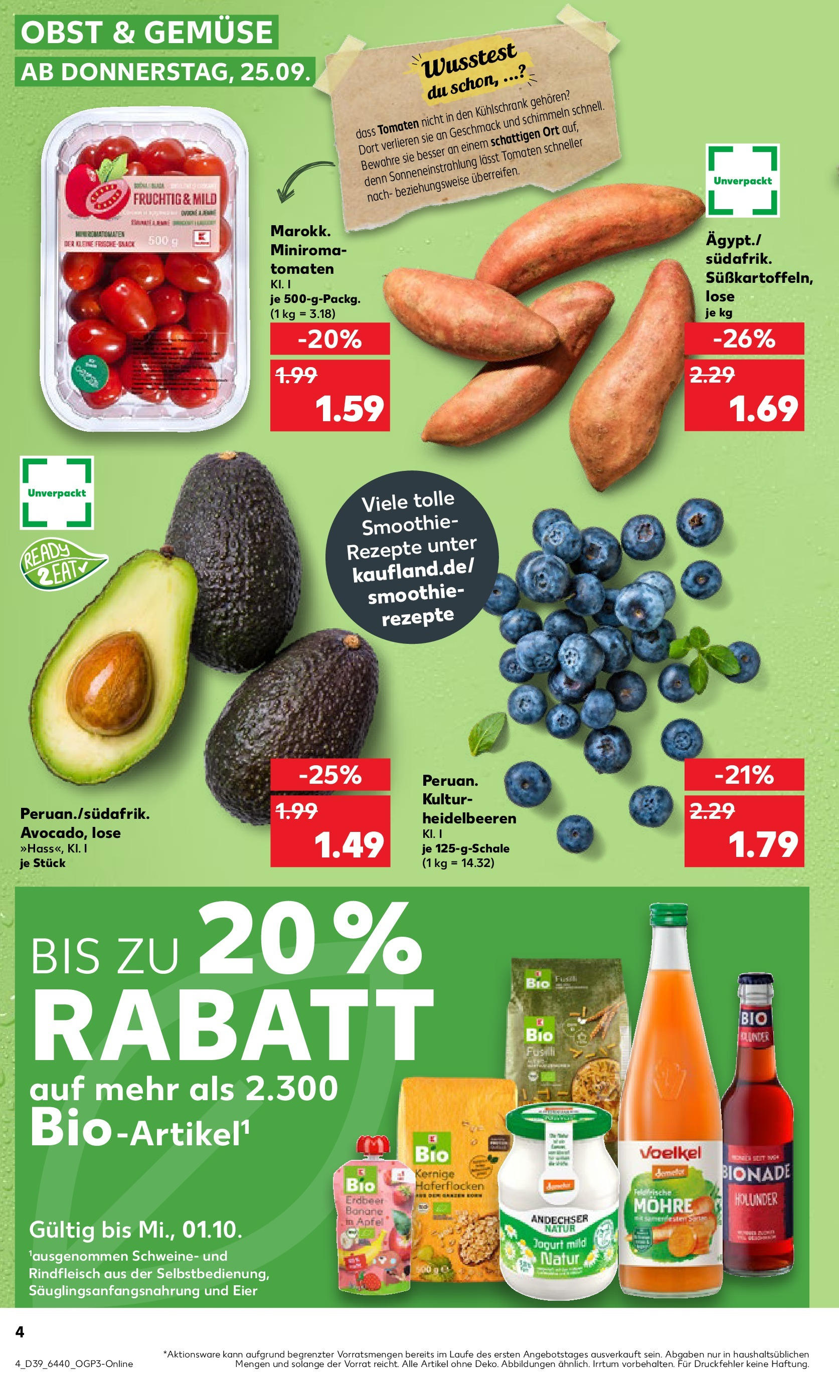 Prospekt Kaufland ab 25.09.2025 » Angebote Online zum Blättern | Seite: 4 | Produkte: Eier, Äpfel, Pasta, Rindfleisch