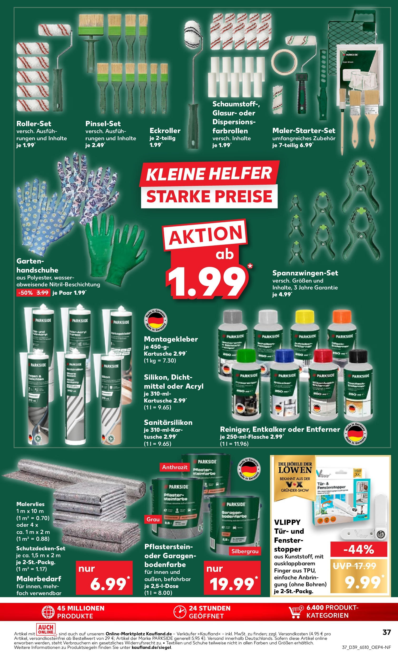 Prospekt Kaufland ab 25.09.2025 » Angebote Online zum Blättern | Seite: 41 | Produkte: Tür, Wasser, Handschuhe
