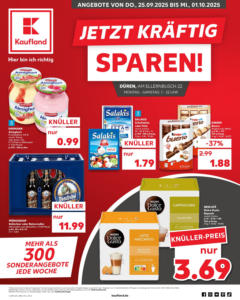 Kaufland prospekt Düren	 ab 25.09.2025 gültig