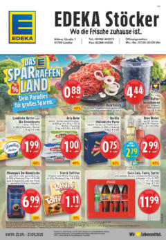 Edeka prospekt Lindlar	 ab 21.09.2025 gültig