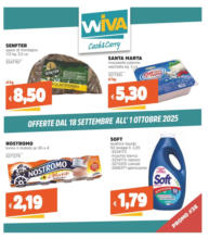 Offerte dal 18 settembre all' 1 ottobre 2025