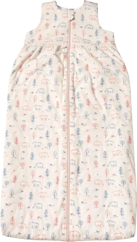 ALANA Schlafsack 3 TOG mit Wald-Muster, beige, 110 cm