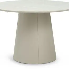 JYSK Masă KLIPLEV Ø120 aspect travertin