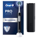 Технополис Електрическа четка за зъби ORAL B PRO 1 BLACK+TC 6/8/6 - до 09-10-25
