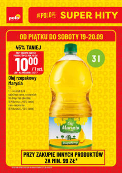 Pogląd oferty "POLOmarket Gazetka - Super Hity" - ważna od 18.09.2025