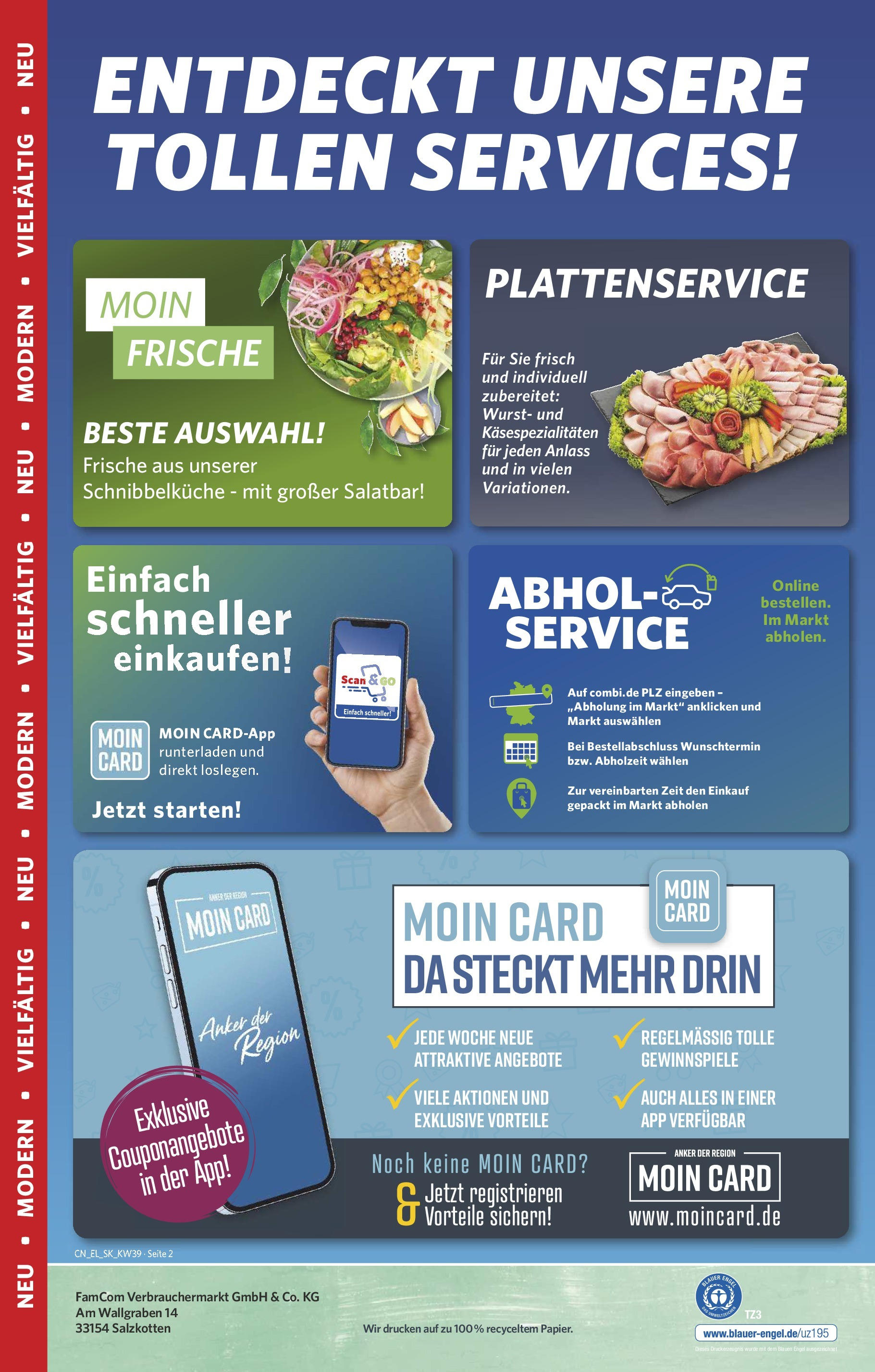 Combi Prospekt Salzkotten	 (ab 21.09.2025) zum Blättern | Seite: 2 | Produkte: Wurst