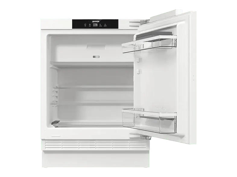 Gorenje RBIU609DA1 G600 Kühlschrank mit Gefrierfach, Festtürtechnik (D, 818 mm hoch, Weiß, 121 l)
