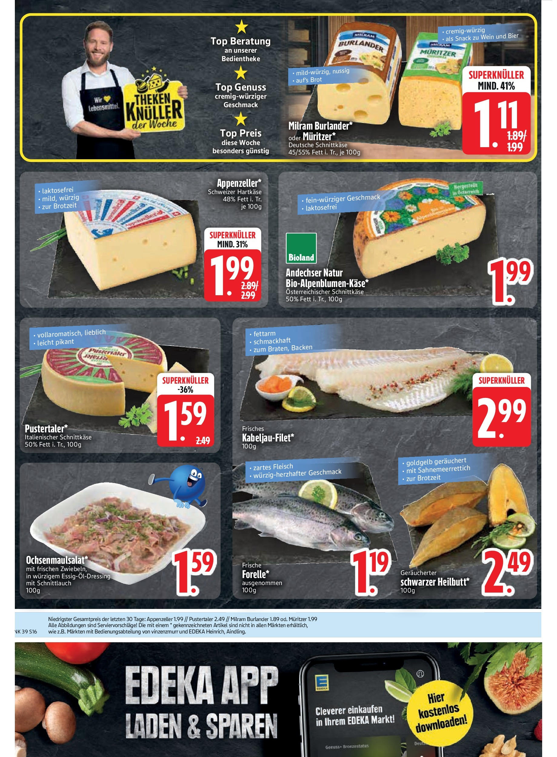 Edeka prospekt Vilgertshofen-Issing (ab 21.09.2025) » Angebote Online | Seite: 18 | Produkte: Top, Bier, Brot, Wein Edeka prospekt Vilgertshofen-Issing (ab 21.09.2025) » Angebote Online | Seite: 18 | Produkte: Top, Bier, Brot, Wein