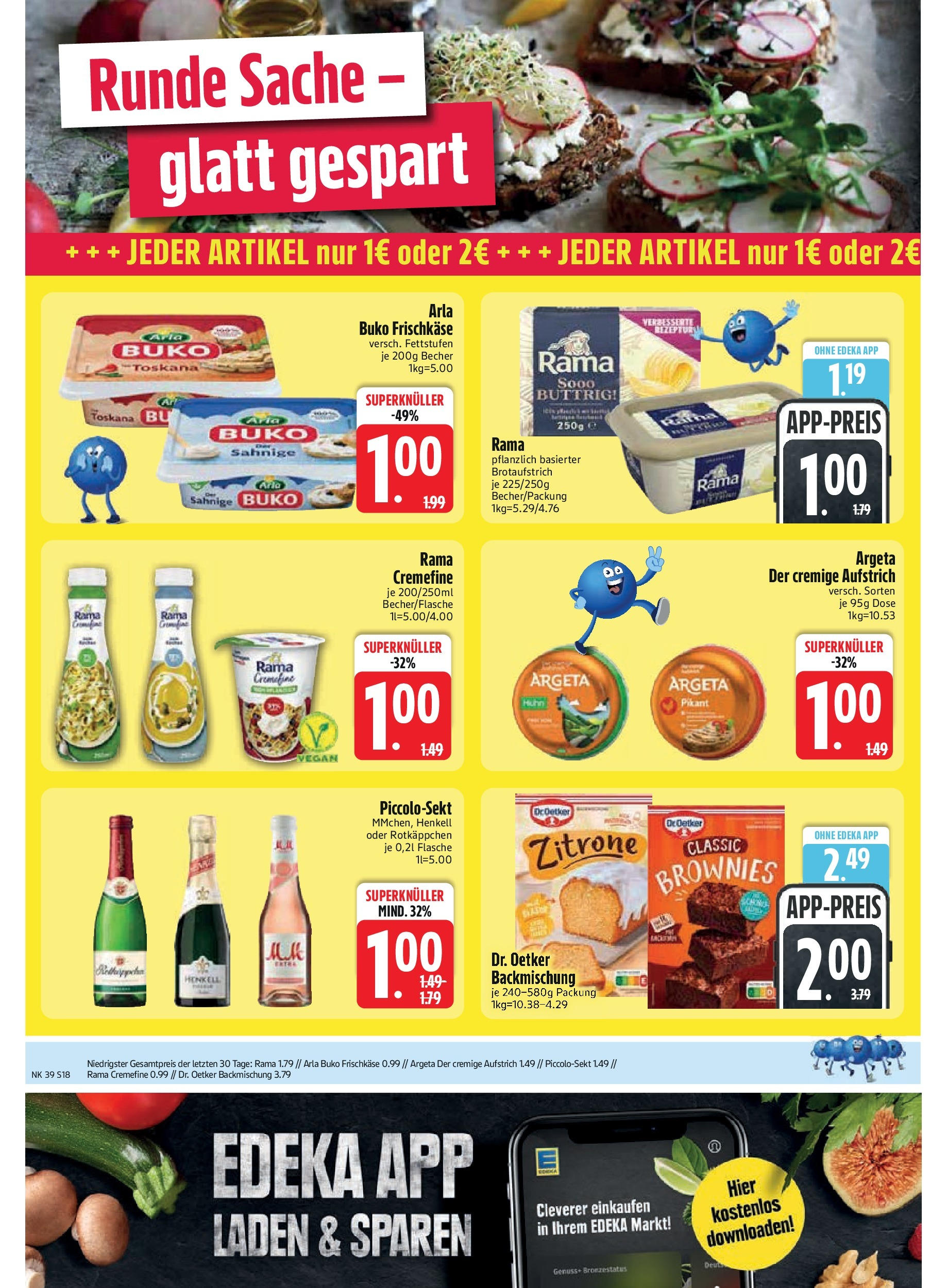 Edeka prospekt Vilgertshofen-Issing (ab 21.09.2025) » Angebote Online | Seite: 20 | Produkte: Rama, Rama cremefine, Zitrone, Frischkase Edeka prospekt Vilgertshofen-Issing (ab 21.09.2025) » Angebote Online | Seite: 20 | Produkte: Rama, Rama cremefine, Zitrone, Frischkase