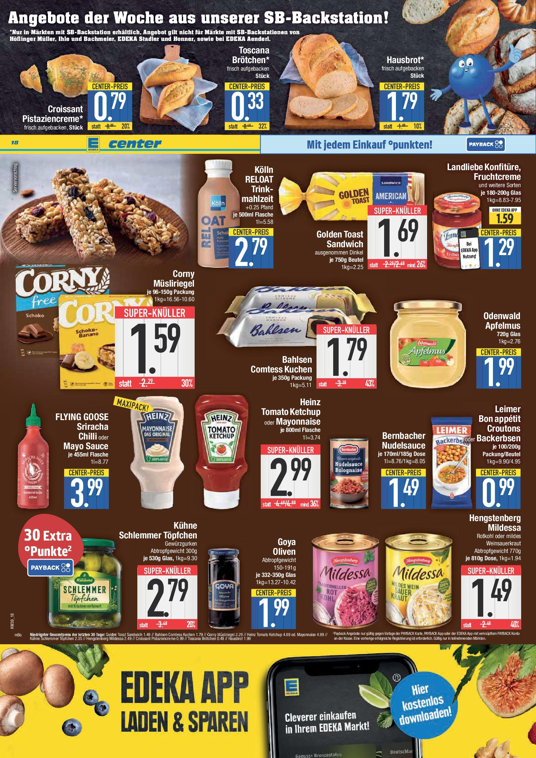 Edeka prospekt Weißenburg	 (ab 21.09.2025) » Angebote Online | Seite: 22 | Produkte: Kraut, Wein, Kuchen, Ketchup