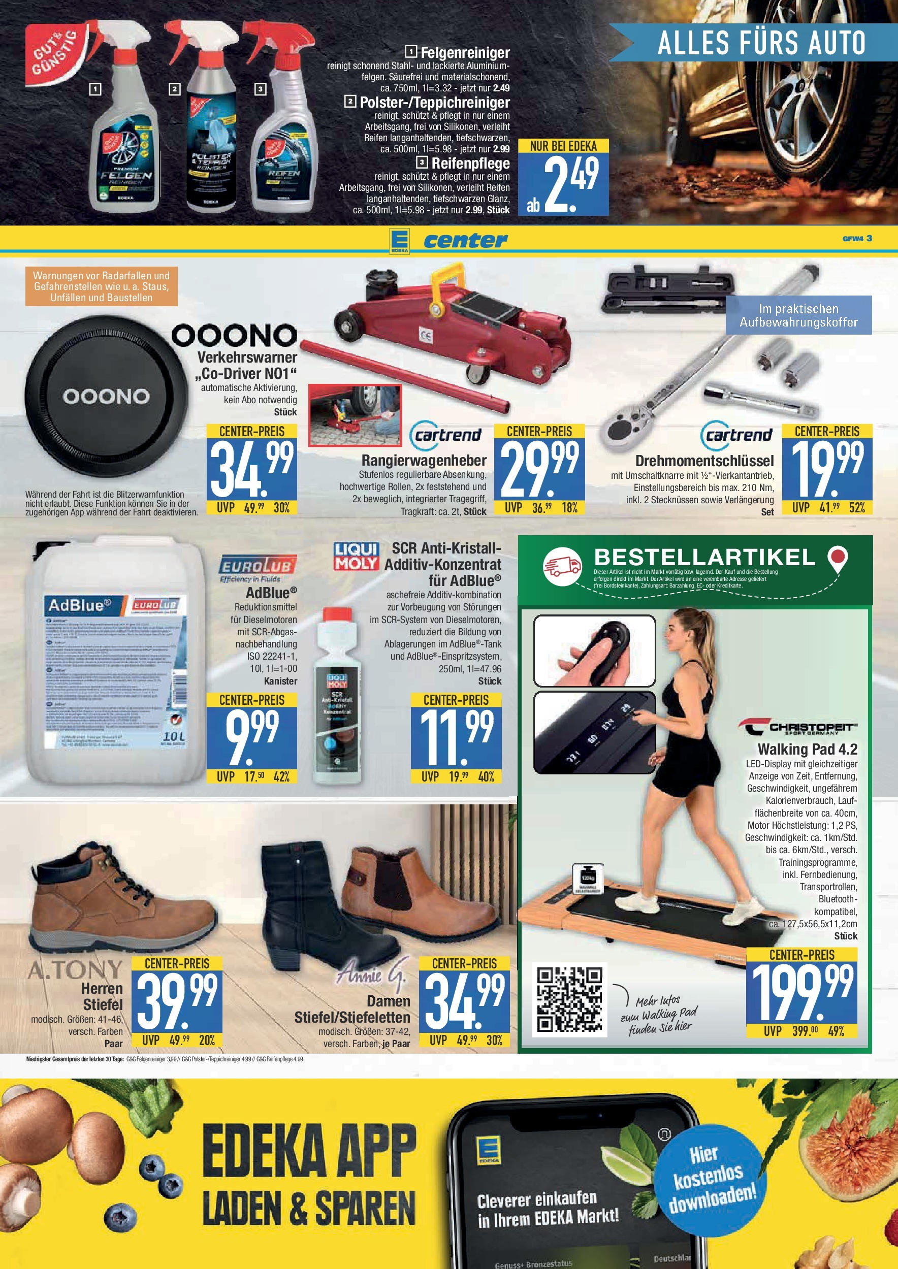 Edeka prospekt Weißenburg	 (ab 21.09.2025) » Angebote Online | Seite: 19 | Produkte: Walking, Stiefel