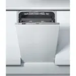 ЗОРА Съдомиялна машина за вграждане Whirlpool WSIO 3T223 PCE X , 10 комплекта, 450 Ш, мм, E