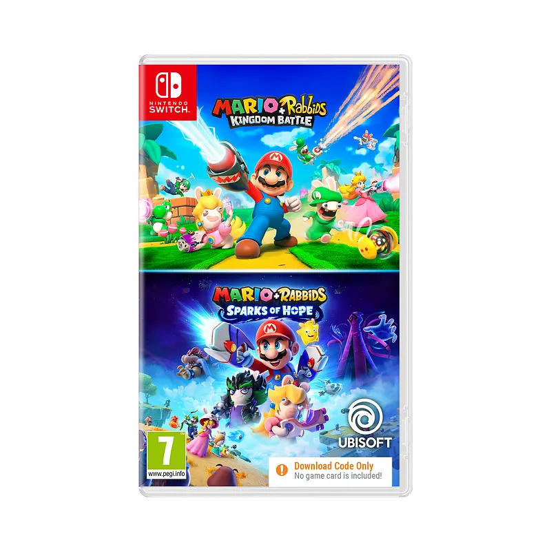 Игра Mario and Rabbids Double Pack - Код в кутия (NSW)