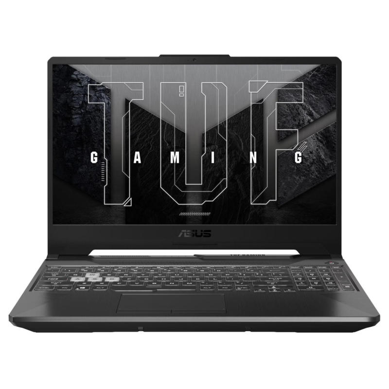 Лаптоп ASUS TUF GAMING A15 FA506NCG-HN185 , 15.60 , AMD Ryzen 7 7445HS HEXA CORE , 512GB SSD , 16 , NVIDIA GeForce RTX 3050 4GB GDDR6 , Без OS