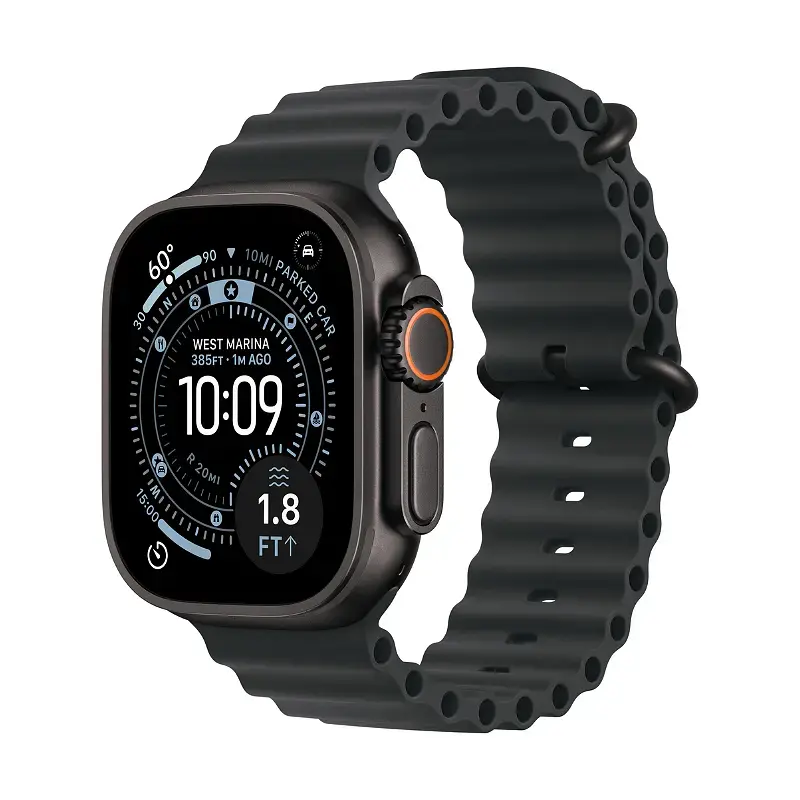 Смарт часовник Apple Watch Ultra 3 49mm Black/Black Ocean Band mf0j4 , 1.98