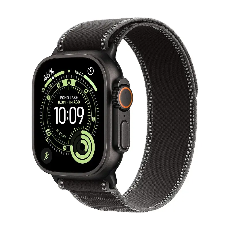 Смарт часовник Apple Watch Ultra 3 49mm Black/Grey Trail Loop S/M mf1d4 , 1.98