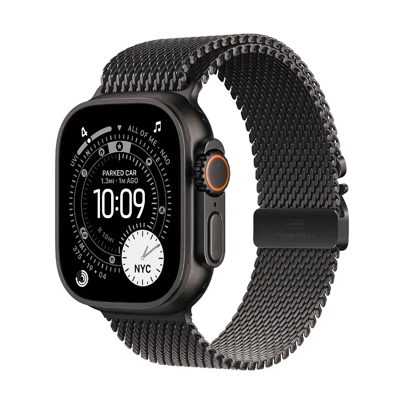 Смарт часовник Apple Watch Ultra 3 49mm Black/Milanese M mf1q4 , 1.98