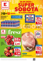 Kaufland Super Sobota ważne do 20.09 Kaufland – dnia %validAT%
