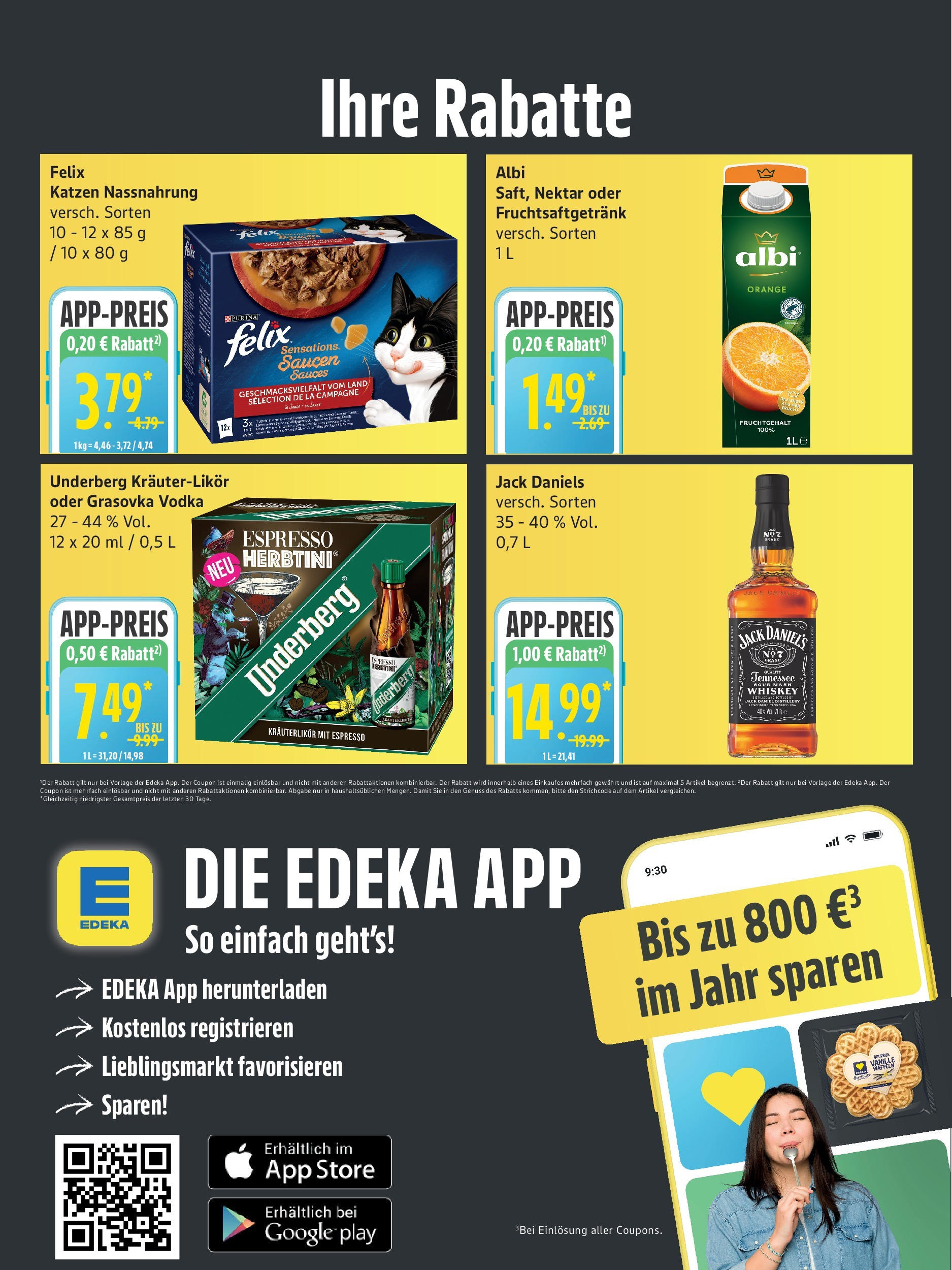 Edeka prospekt Rostock	 (ab 21.09.2025) » Angebote Online | Seite: 6 | Produkte: Bad, Vodka, Whiskey, Underberg