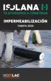 IMPERMEABILIZACIÓN - TARIFA ISOLANA 2025