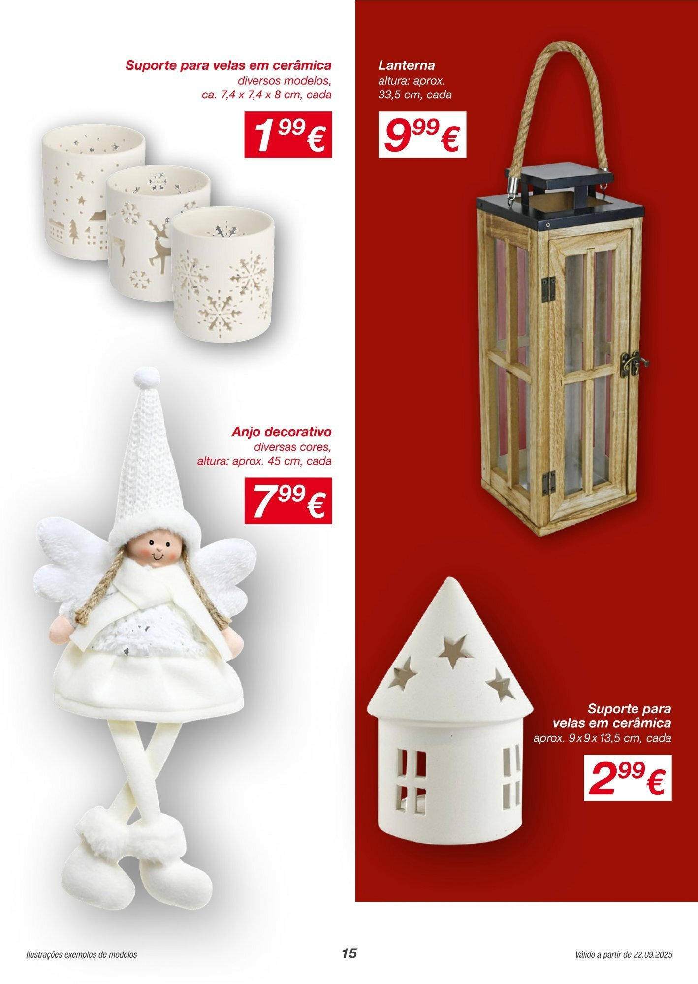 KIK - Folheto de KiK até 28.09.2025 » de 21/09/2025 - 28/09/2025 | Página: 15 | Produtos: Lanterna, Velas