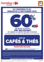 Carrefour OPÉRATION BONS D’ACHAT - au 21.09.2025