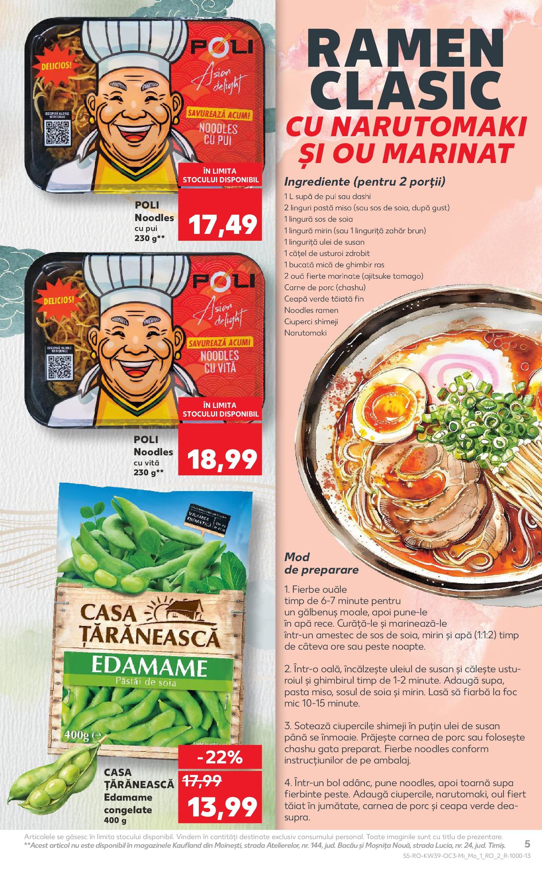 Catalog Kaufland - Deva 24.09.2025 - Revista si Oferta | Pagină: 5 | Produse: Ciuperci, Ceapă, Sos, Usturoi