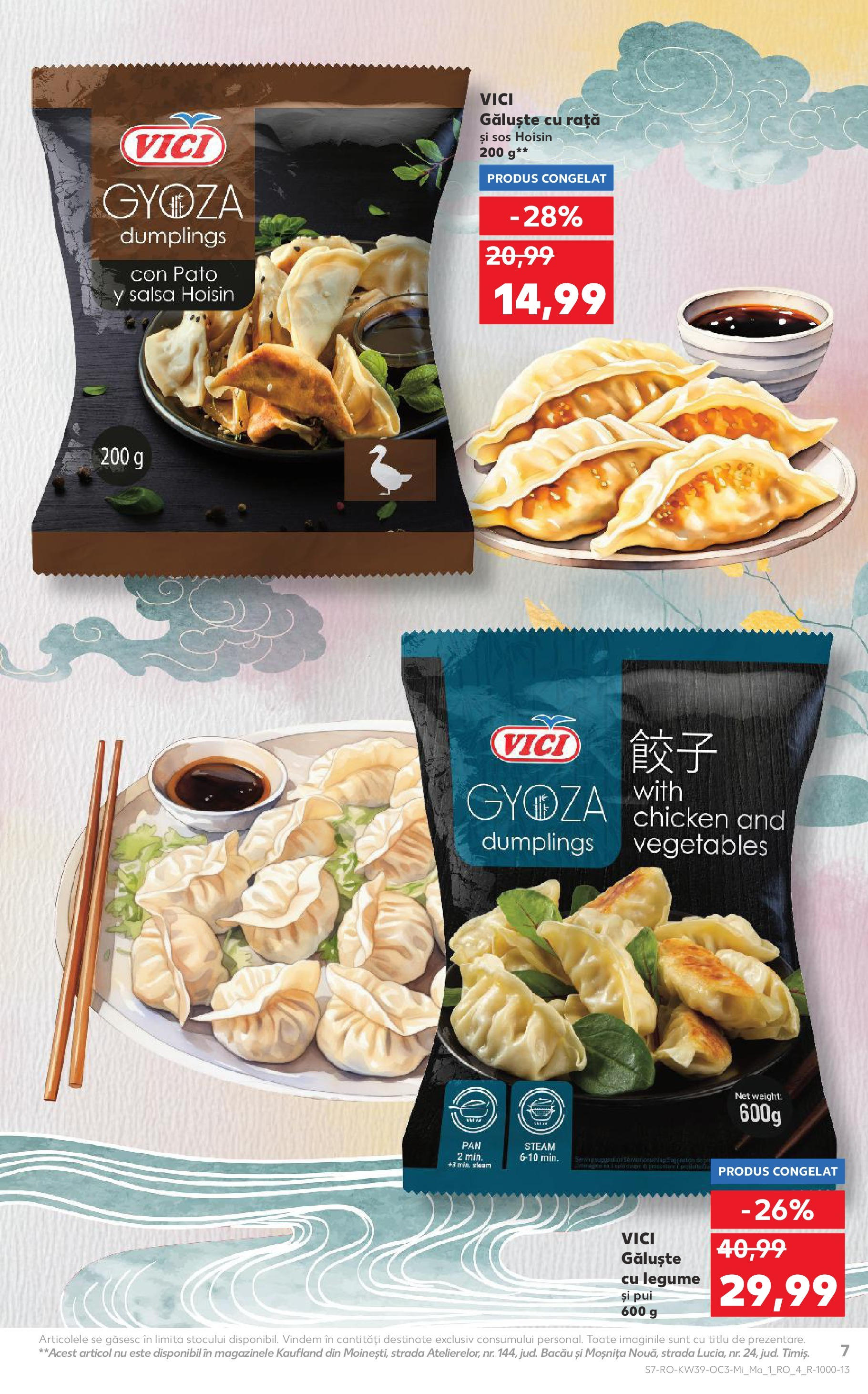 Catalog Kaufland - Deva 24.09.2025 - Revista si Oferta | Pagină: 7 | Produse: Hacıyatmaz Kedi Oyuncağı, Rață, Legume, Sos