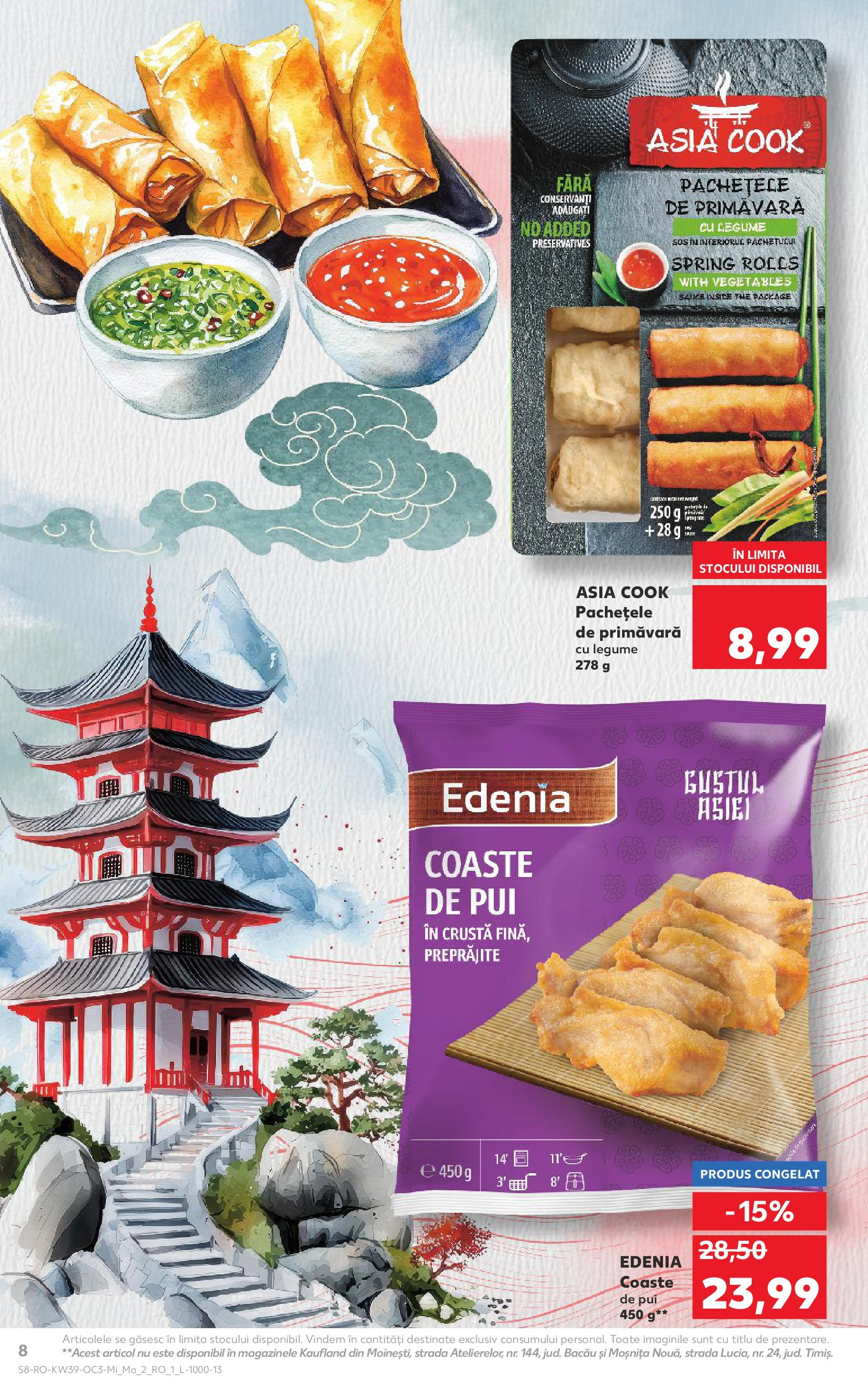 Catalog Kaufland - Deva 24.09.2025 - Revista si Oferta | Pagină: 8 | Produse: Hacıyatmaz Kedi Oyuncağı, Legume, Sos