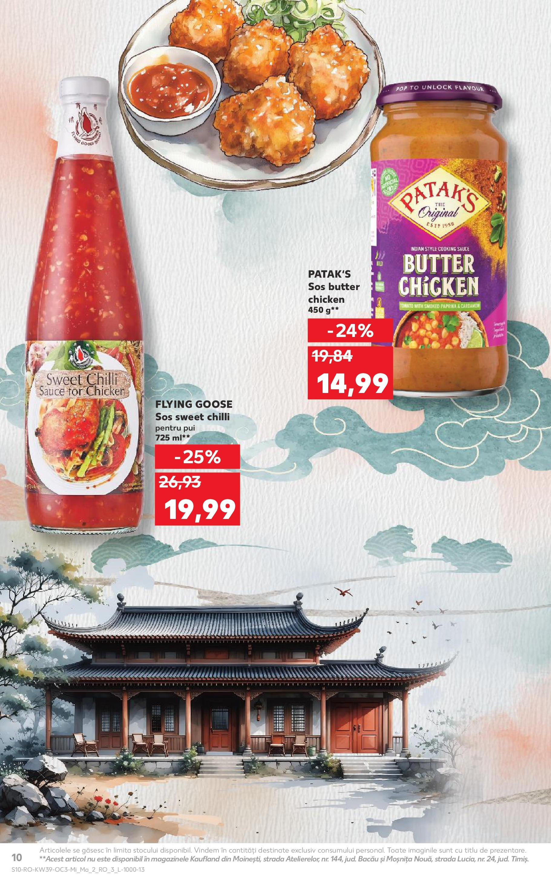 Catalog Kaufland - Deva 24.09.2025 - Revista si Oferta | Pagină: 10 | Produse: Delgeç, Chilli, Hacıyatmaz Kedi Oyuncağı, Sos