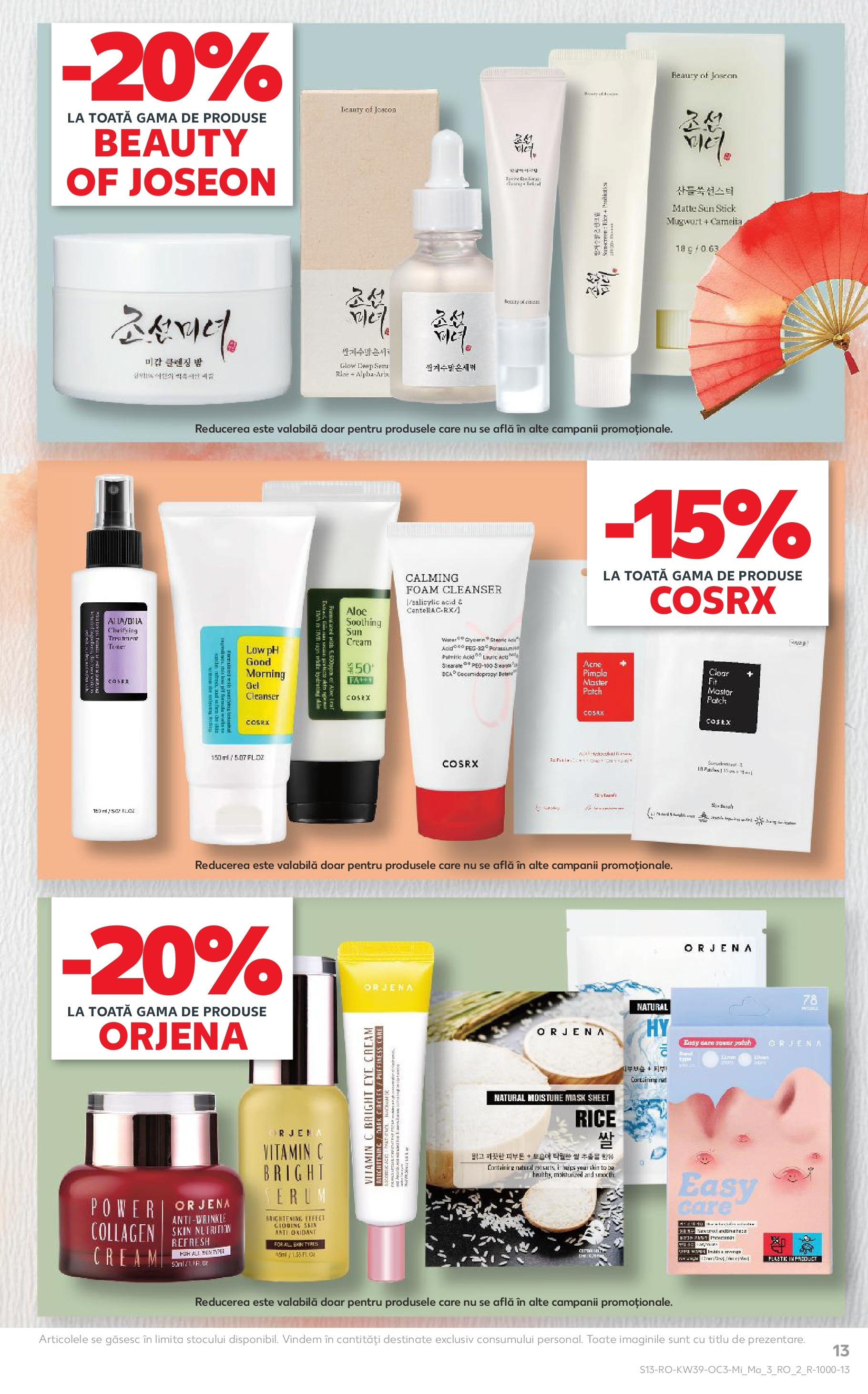 Catalog Kaufland - Deva 24.09.2025 - Revista si Oferta | Pagină: 13 | Produse: Serum, Toner