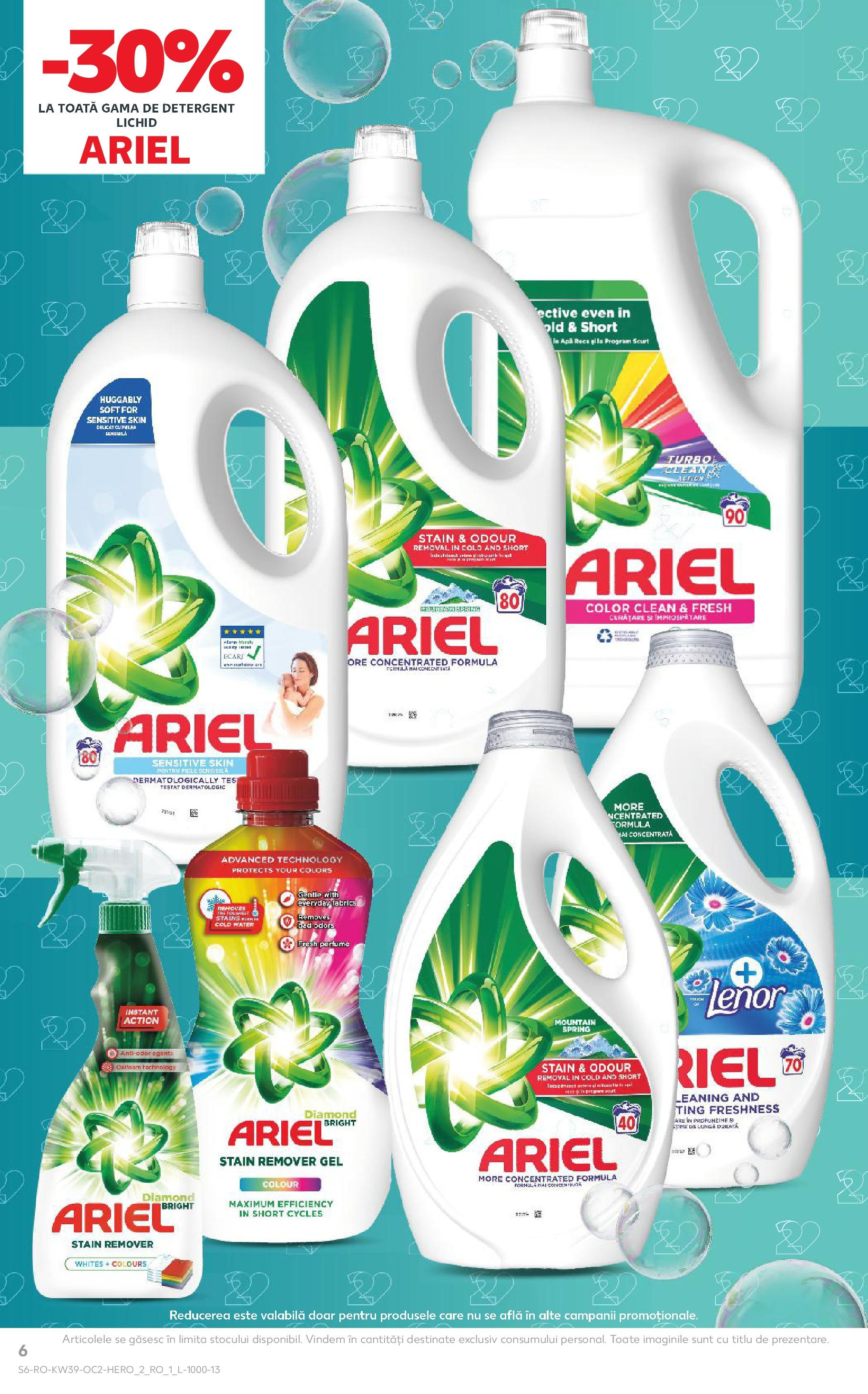 Catalog Kaufland - Bucureşti 24.09.2025 - Revista si Oferta | Pagină: 6 | Produse: Pomelo, Detergent, Apă
