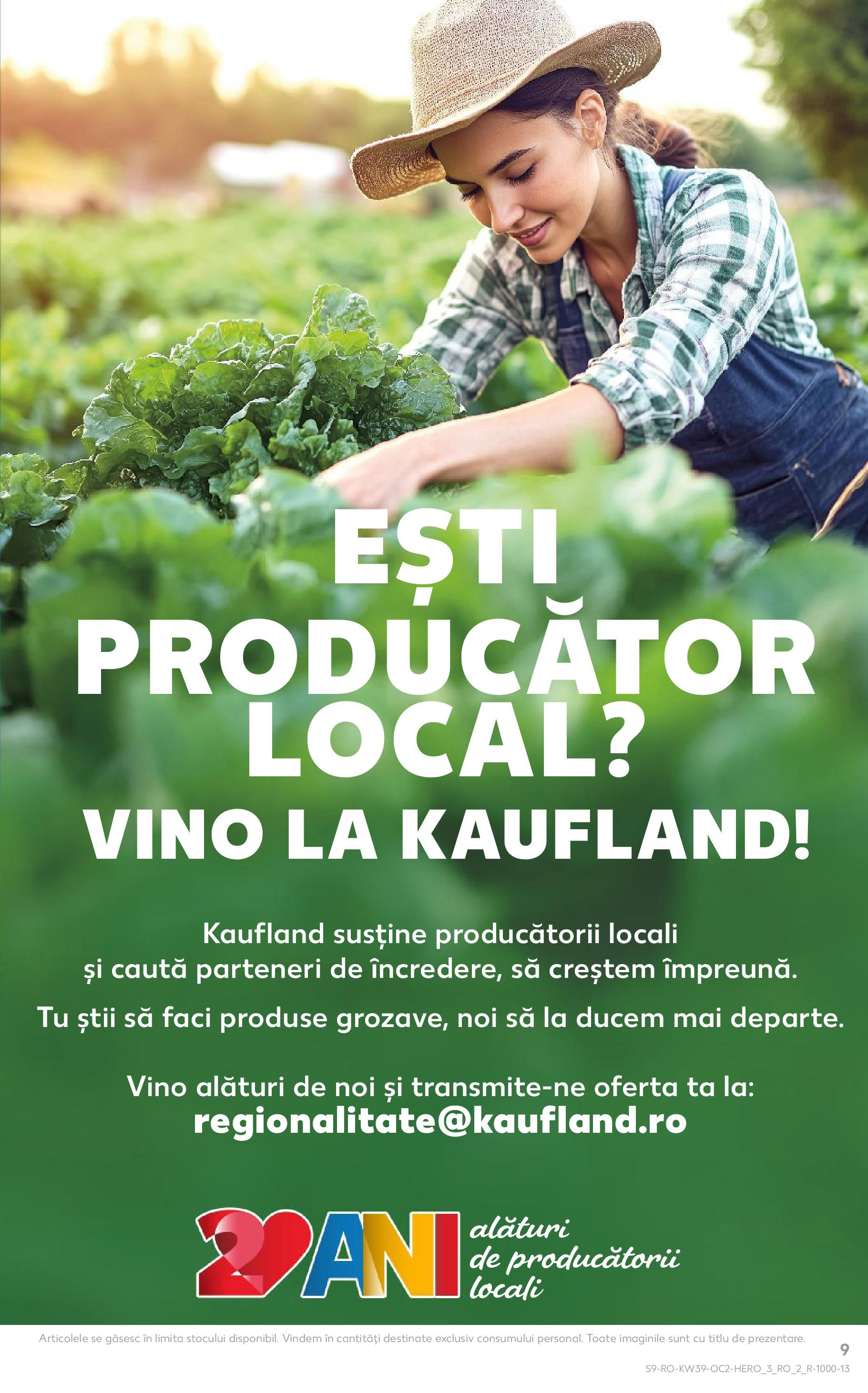 Catalog Kaufland - Bucureşti 24.09.2025 - Revista si Oferta | Pagină: 9