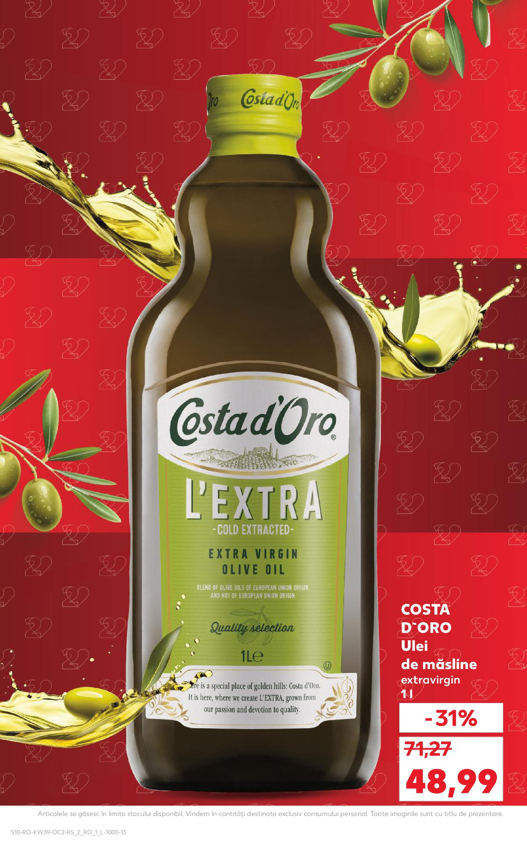 Catalog Kaufland - Bucureşti 24.09.2025 - Revista si Oferta | Pagină: 10 | Produse: Măsline, Ulei