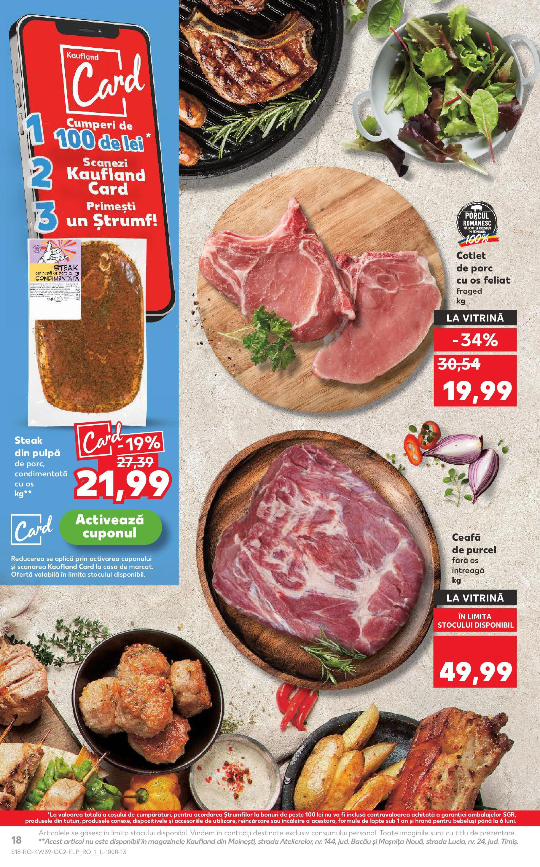 Catalog Kaufland - Bucureşti 24.09.2025 - Revista si Oferta | Pagină: 18 | Produse: Lait de coco, Vitrină, Lapte, Pește